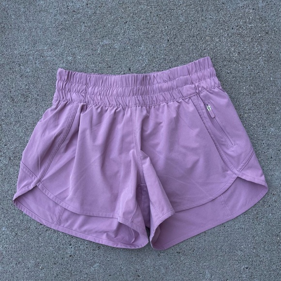 lululemon athletica Pants - Lululemon Tracker Short V *4" Frosted Mulberry size 6 Style Number: W7AZ2S